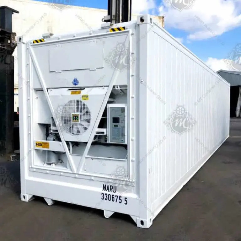 2006 Thermo King 40 πόδια High Cube ψυγεία container σε λευκό χρώμα